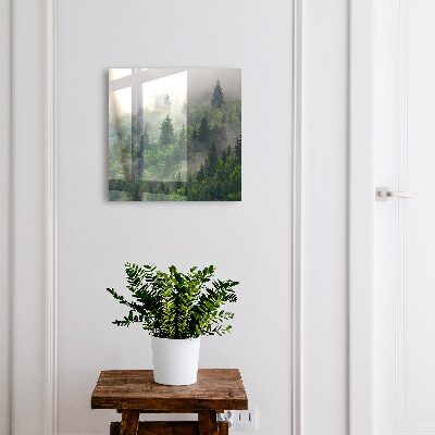 Schlüsselkasten mit Motiv Nebelwald