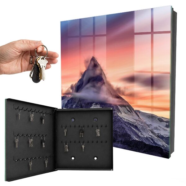 Schlüsselbox für die Wand Motiv Der Zauber der Berge