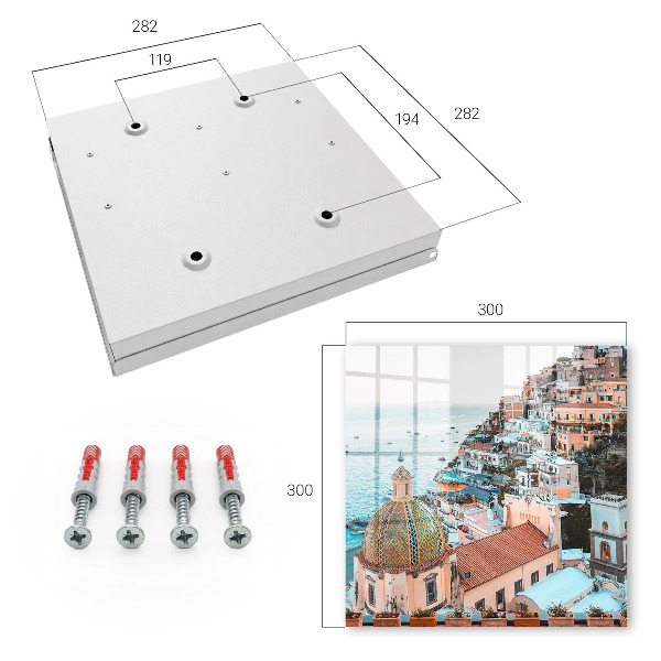 Schlüsselbox im mediterranen Design