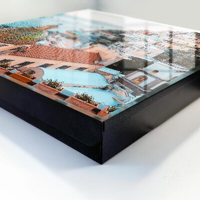 Schlüsselbox im mediterranen Design