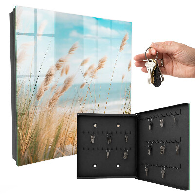 Schlüsselkasten mit Sommerstrand Motiv