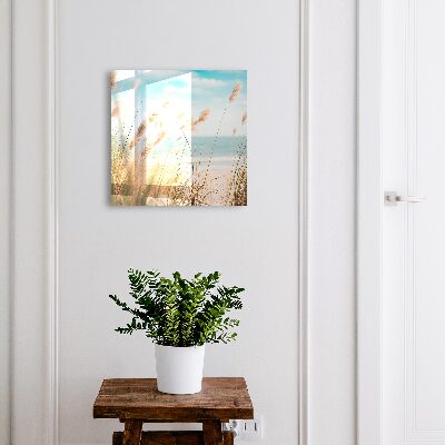 Schlüsselkasten mit Sommerstrand Motiv