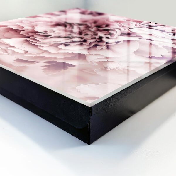 Schlüsselbox für die Wand mit Motiv Rosa Blume