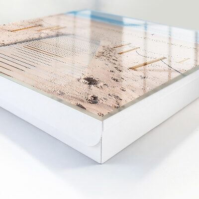 Schlüsselbox mit Meeresstrand-Motiv