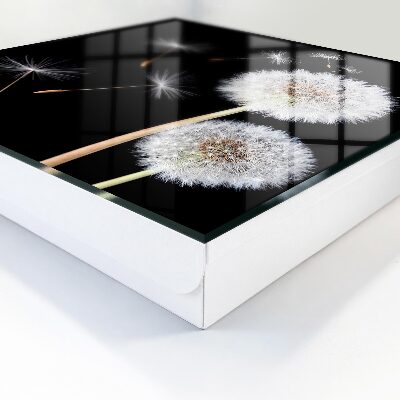Schlüsselbox mit Motiv zarte Löwenzahnblüten