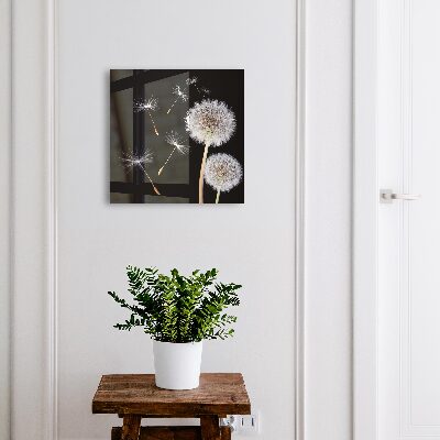 Schlüsselbox mit Motiv zarte Löwenzahnblüten