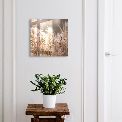 Schlüsselbox mit Motiv Gefrorenes Gras