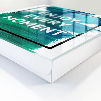 Schlüsselbox für die Wand mit dem Design Tägliche Inspiration