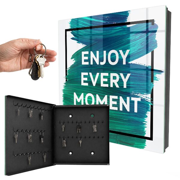 Schlüsselbox für die Wand mit dem Design Tägliche Inspiration