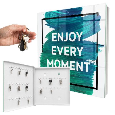 Schlüsselbox für die Wand mit dem Design Tägliche Inspiration