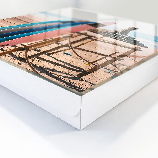 Schlüsselbox im Design von Strand-Surfbrettern