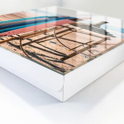 Schlüsselbox im Design von Strand-Surfbrettern