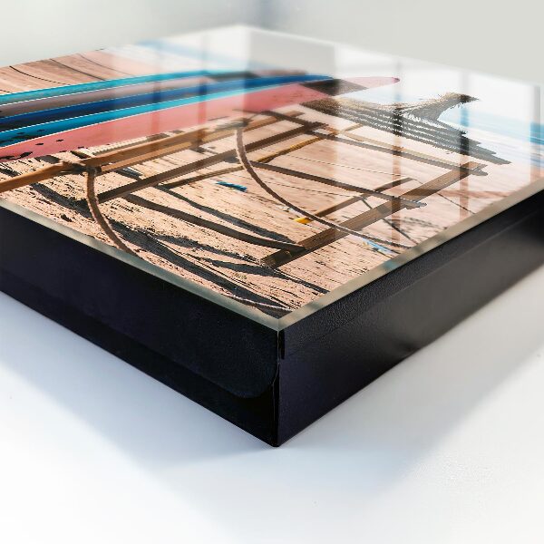 Schlüsselbox im Design von Strand-Surfbrettern