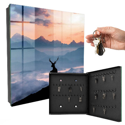 Schlüsselbox für die Wand Motiv Harmonie der Berge