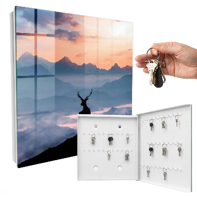 Schlüsselbox für die Wand Motiv Harmonie der Berge