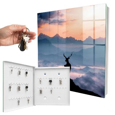 Schlüsselbox für die Wand Motiv Harmonie der Berge