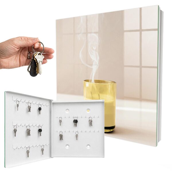 Schlüsselbox aus Glas