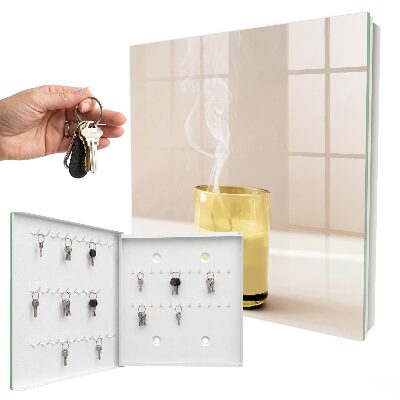 Schlüsselbox aus Glas