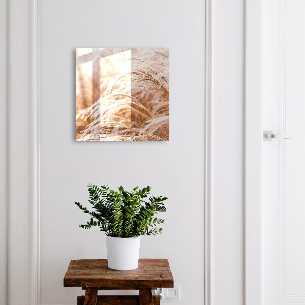 Schlüsselbox für die Wand im Design Kleine Gräser