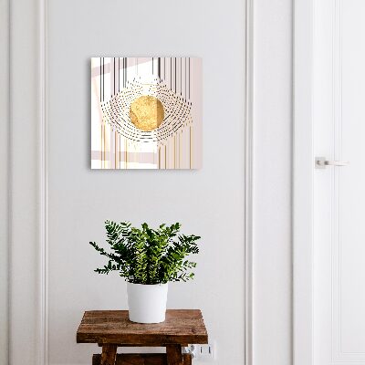 Schlüsselbox zur Wandmontage Design Kreise und Linien
