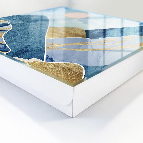 Schlüsselbox mit Berglandschaft Motiv