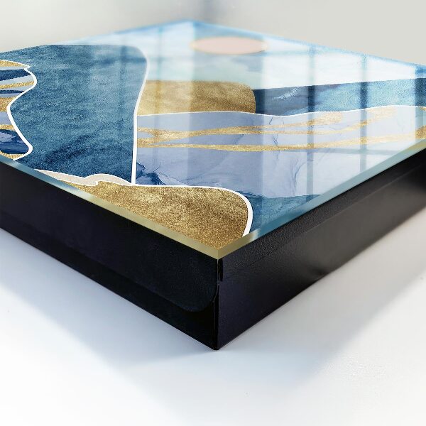 Schlüsselbox mit Berglandschaft Motiv