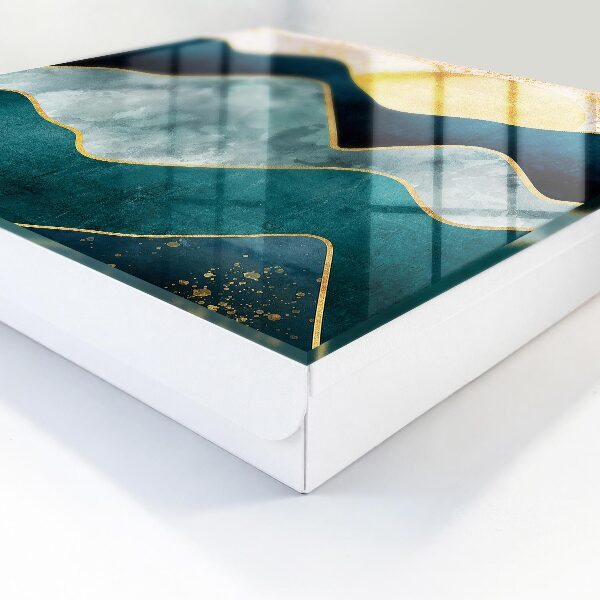 Schlüsselbox zur Wandmontage Design Bergabstraktion