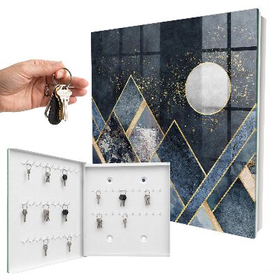 Schlüsselkasten mit Motiv Himmelsgeometrie