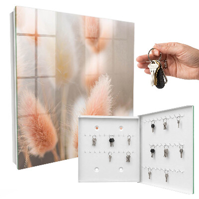 Schlüsselbox für die Wand in natürlichem Design