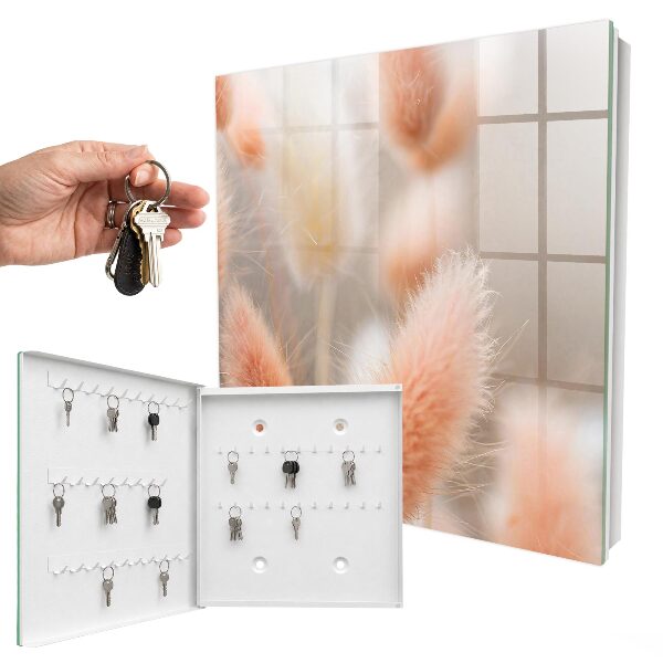 Schlüsselbox für die Wand in natürlichem Design