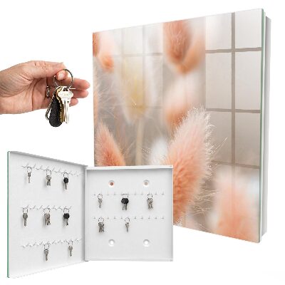 Schlüsselbox für die Wand in natürlichem Design
