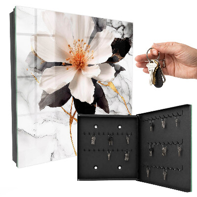 Schlüsselkasten mit Motiv Der Zauber der Blumen