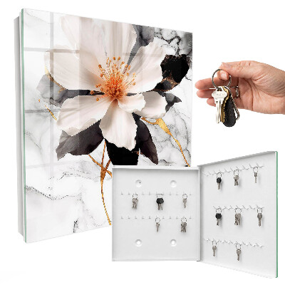 Schlüsselkasten mit Motiv Der Zauber der Blumen