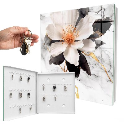 Schlüsselkasten mit Motiv Der Zauber der Blumen