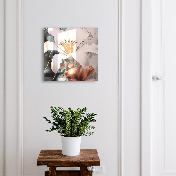 Schlüsselbox mit floralem Eleganz-Design
