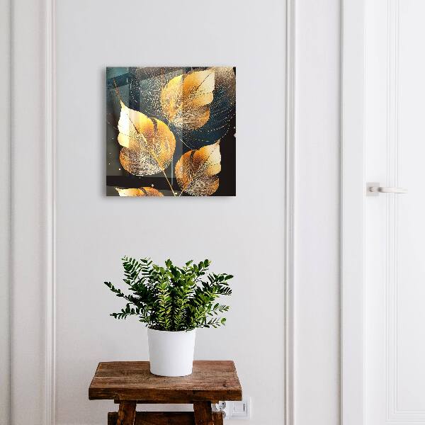 Schlüsselbox zur Wandmontage Design Blätter der Eleganz