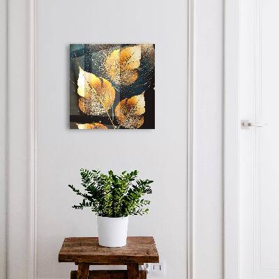 Schlüsselbox zur Wandmontage Design Blätter der Eleganz