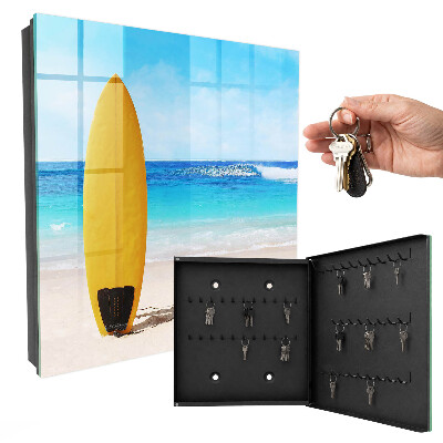 Schlüsselkasten mit Motiv Ein Paradies für Surfer