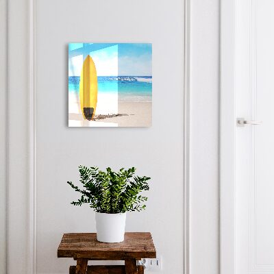 Schlüsselkasten mit Motiv Ein Paradies für Surfer