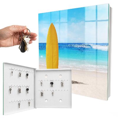 Schlüsselkasten mit Motiv Ein Paradies für Surfer