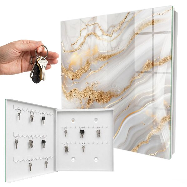 Schlüsselbox für die Wand Design Abstrakte Eleganz