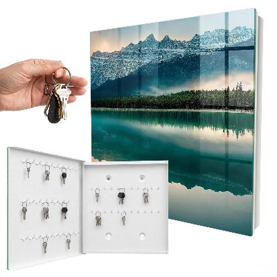 Schlüsselbox mit Motiv Spiegelung in den Bergen