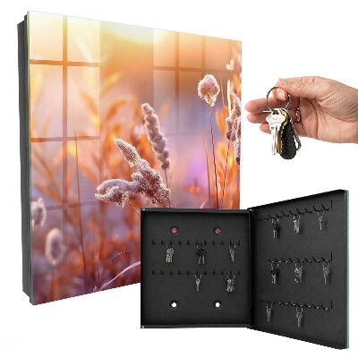 Schlüsselkasten mit Sonnenuntergang-Motiv