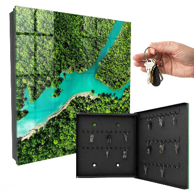 Schlüsselbox in Grünem Paradies Design