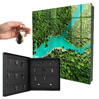 Schlüsselbox in Grünem Paradies Design