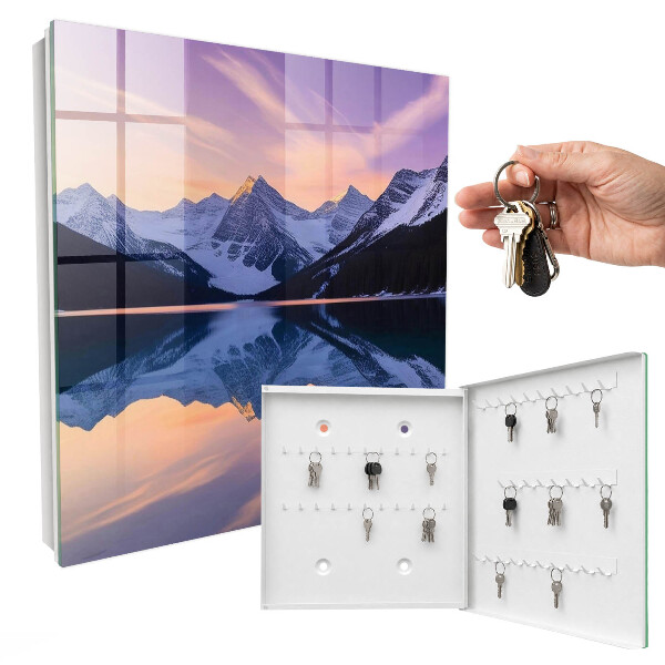 Schlüsselbox für die Wand im Design Bergwelt