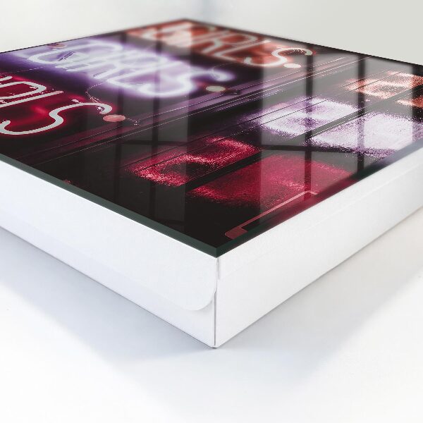 Schlüsselbox zur Wandmontage in Neon