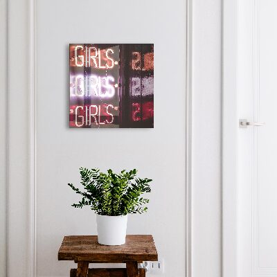 Schlüsselbox zur Wandmontage in Neon
