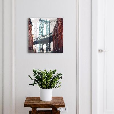 Schlüsselbox für die Wandmontage Motiv Stadtbrücke