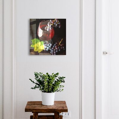 Schlüsselkasten mit Trauben-Motiv